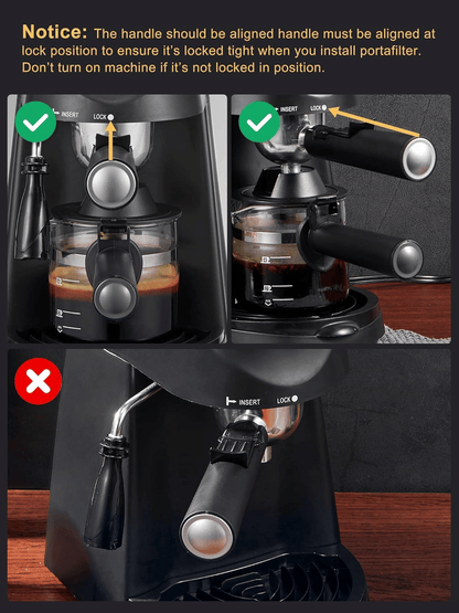 PSCM6810 3.5bar Steam Epresso Machine 4 cup Epresso Machine Epresso cappuccino coffee home compact espresso machine - Discount Msrp 