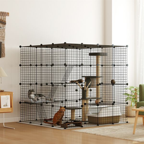Cat Play Tunnel/Cat Cage ( Amazon Shipping)(Prohibited by WalMart) - Discount Msrp 