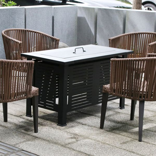 fire pit multifunctional chinese hibachi cooking tea bbq grill patio grill stove table outdoor furniture heating patio - Discount Msrp 