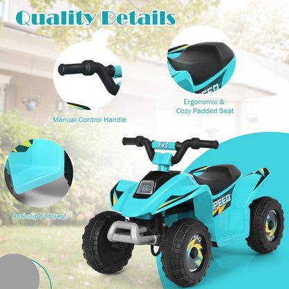 6V Kids Electric ATV 4 Wheels Ride-On Toy - Discount Msrp 