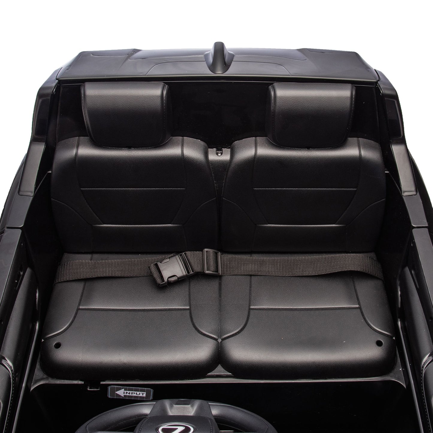 Licensed LEXUS LX600 24V Two-seater XXL Kids Ride On Car W/Parents Control,Seat width 20 inches,2WD,Four-wheel suspension,Bluetooth,MP3,Music,Power display,Speeds 1.86-3.11MPH For Kids. - Discount Msrp 