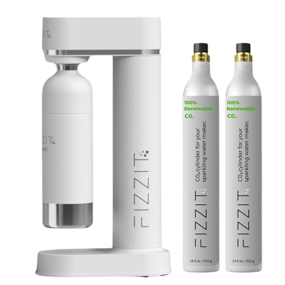 FIZZIT™ Spärklï Carbonated Water Soda Maker with Stainless Steel Bottle – Eco-Friendly, Dishwasher Bottles - Sparkling Water Maker - Discount Msrp 