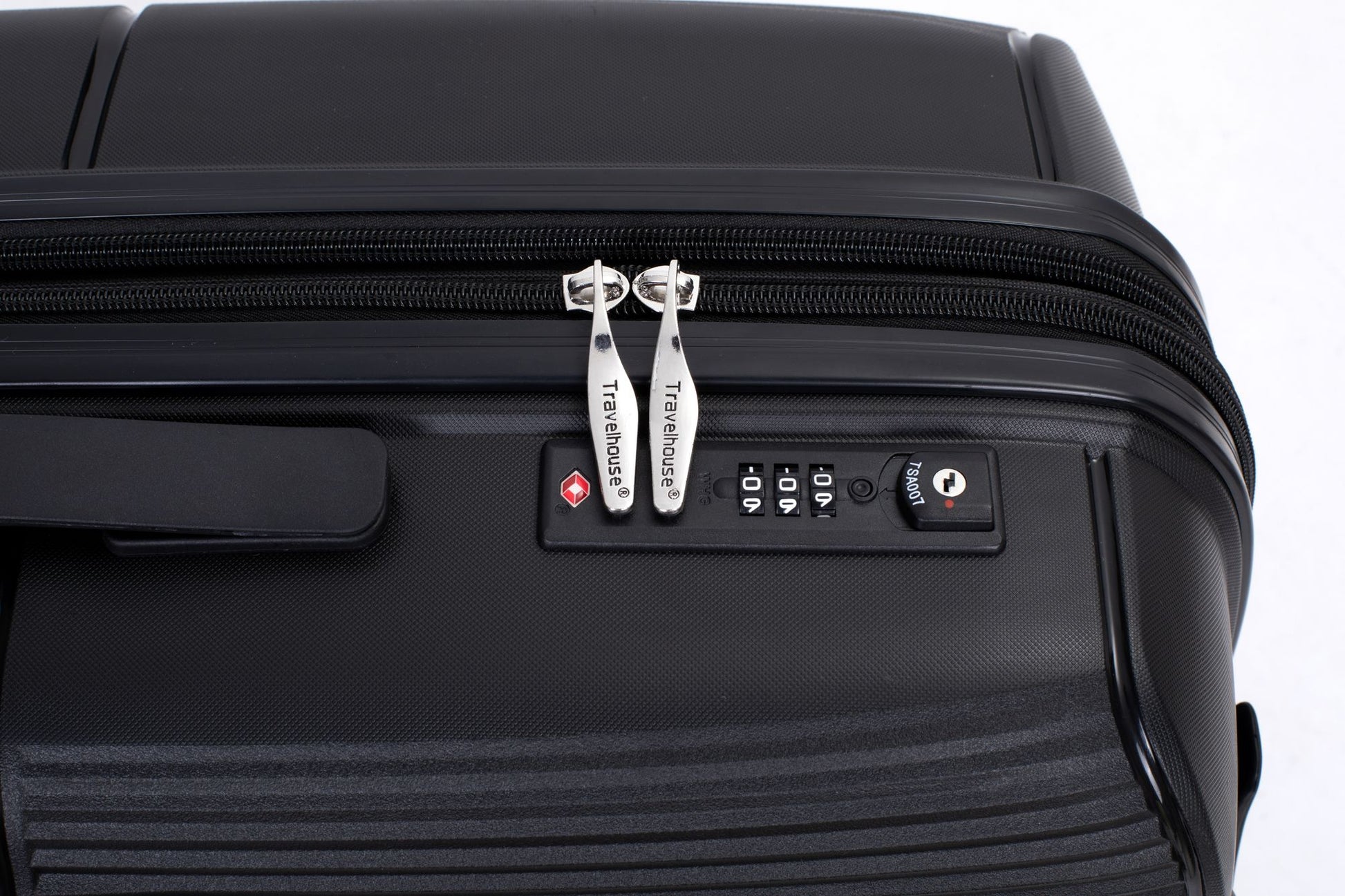Expandable Hardshell Suitcase Double Spinner Wheels PP Luggage Sets Lightweight Durable Suitcase with TSA Lock,3-Piece Set (20/24/28) ,Black - Discount Msrp 