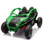 24V Two-seater Kids Ride On UTV w/Parents Control,20in seat width,400W Super high power,Four-wheel Suspension,Bluetooth,MP3,USB,LED Light,Horn,Rear storage space,Speeds 3.73-4.97MPH For Kids aged 3+. - Discount Msrp 