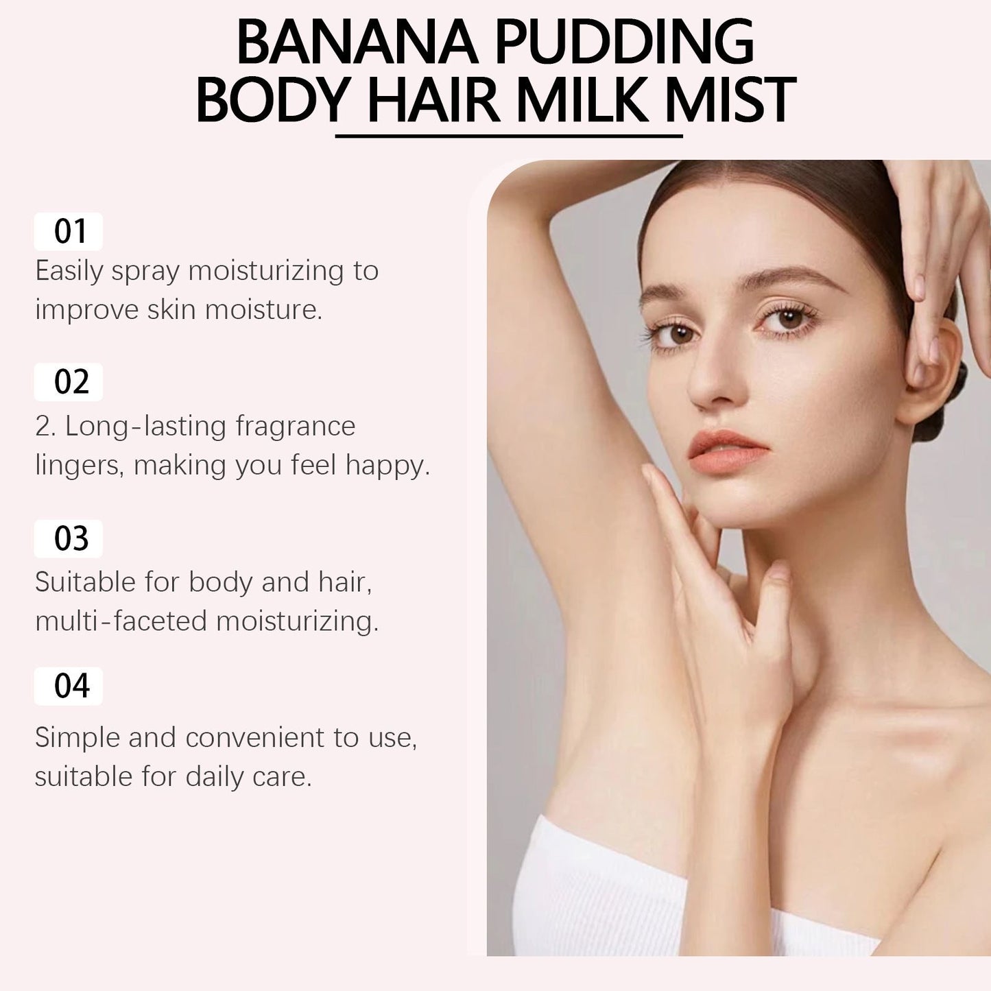 Body Moisturizing Spray Moisturizing hydrating and refreshing all-over hair care spray - Discount Msrp 