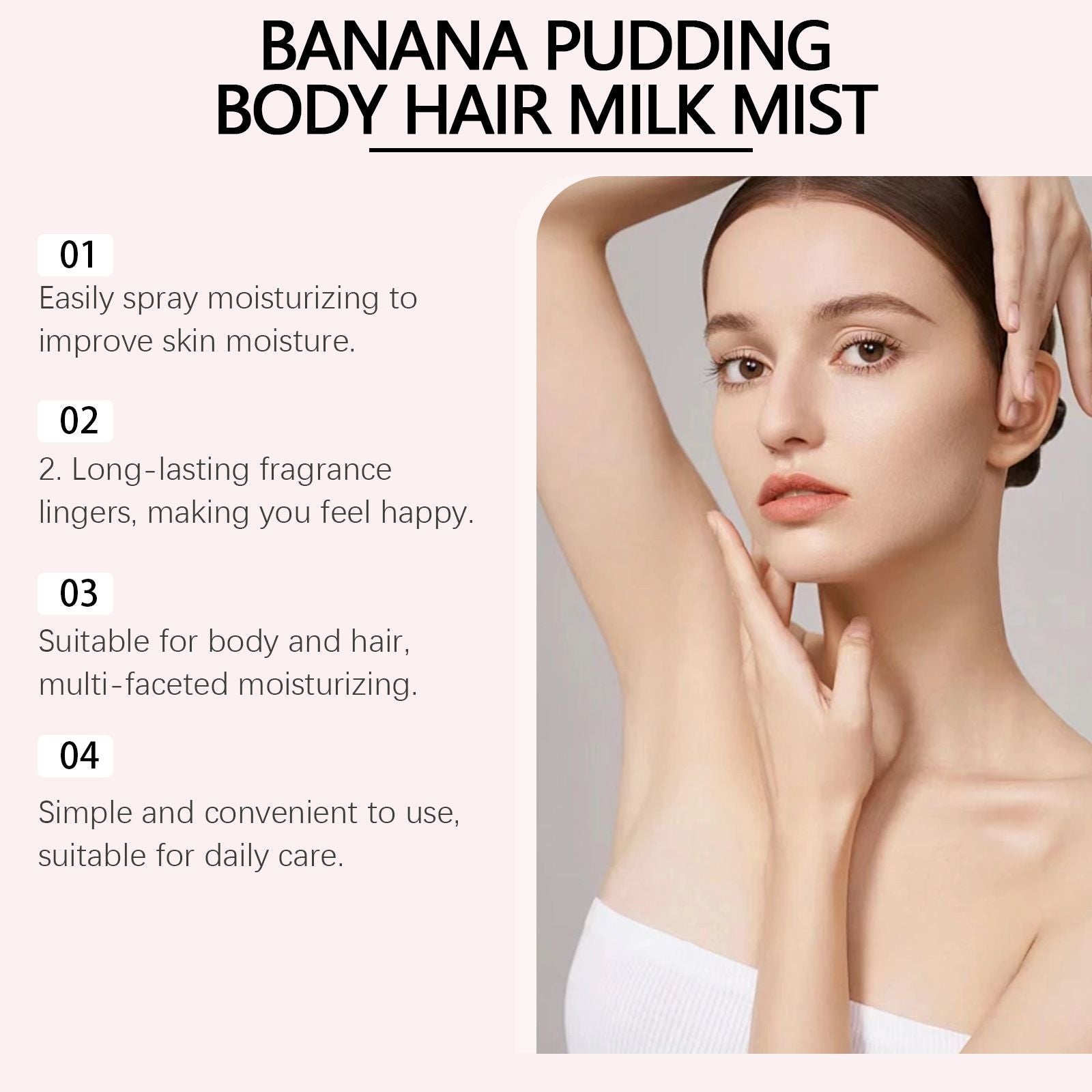 Body Moisturizing Spray Moisturizing hydrating and refreshing all-over hair care spray - Discount Msrp 