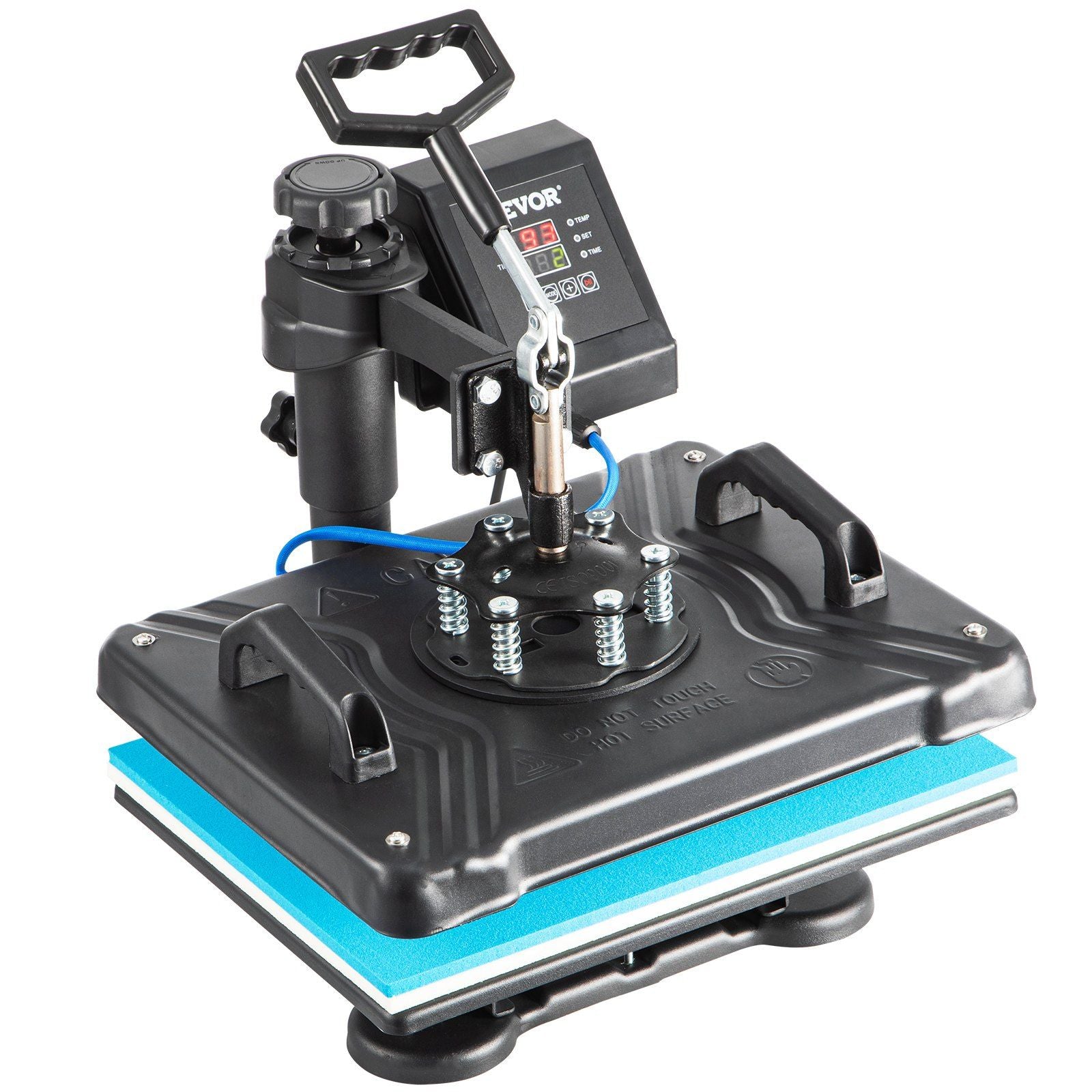 VEVOR Heat Press Machine, 12X15 Inch 6 in 1 Combo Digital Multifunctional Sublimation Heat Transfer Machine, 360 Degree Rotation Swing Away Heat Press for Printing T Shirts Hat Mug Cap Plate 1050W - Discount Msrp 