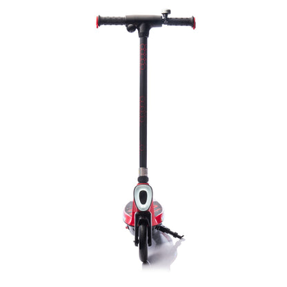 Kids Ride On Electric Scooter With Kickstand,Scooter Bell,Faster Speed And Longer Usage Time,Rear Brake,Wider Pedal,Non-Slip Handle,Colorful LED Lights,5.59-6.84 MPH For Kids 6+. - Discount Msrp 