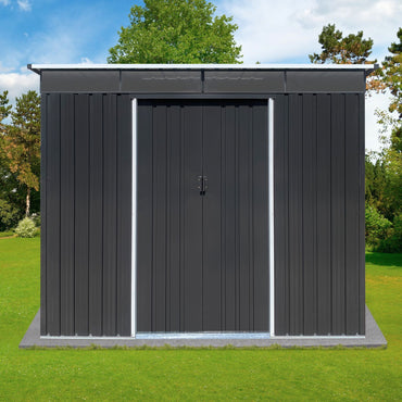Metal garden sheds 6ftx8ft outdoor storage sheds Acrylic Total - Discount Msrp 