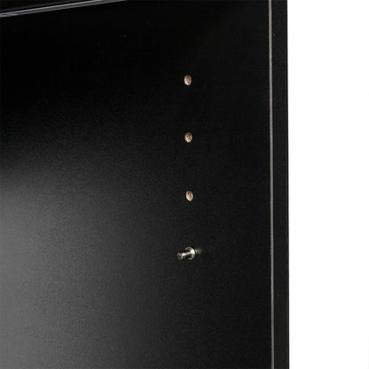 High-quality Integrated Melamine Board Computer Desk with Drawer Black RT - Discount Msrp 