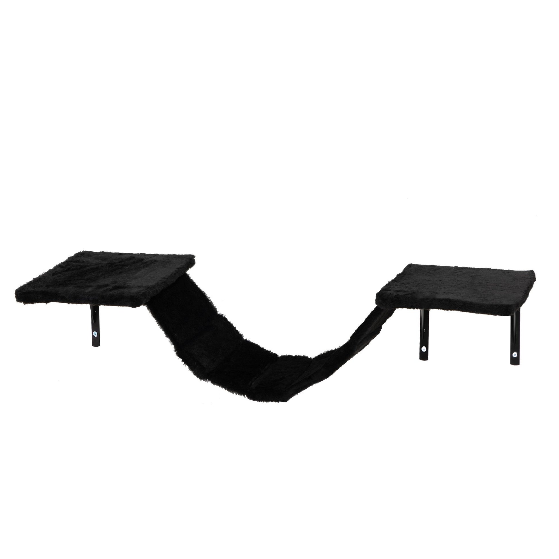 5 Pcs Wall Mounted Cat Climber Set; Floating Cat Shelves and Perches; Cat Activity Tree with Scratching Posts; Modern Cat Furniture - Discount Msrp 