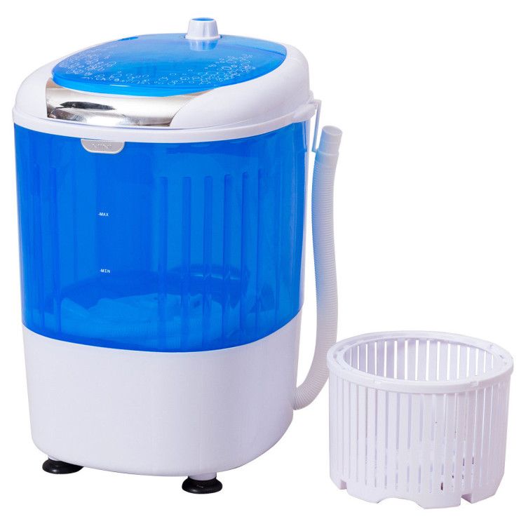 5.5 lbs Portable Semi Auto Washing Machine for Small Space - Discount Msrp 