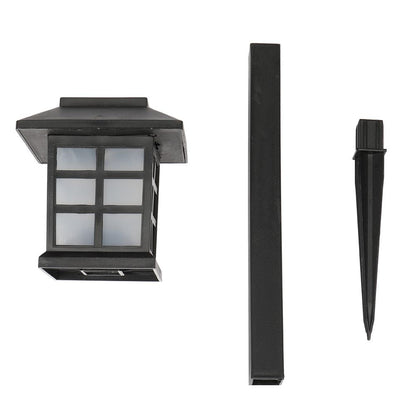 Free shipping 6pcs White LED Solar Lantern Torch Light Garden Landscape Lighting YJ - Discount Msrp 