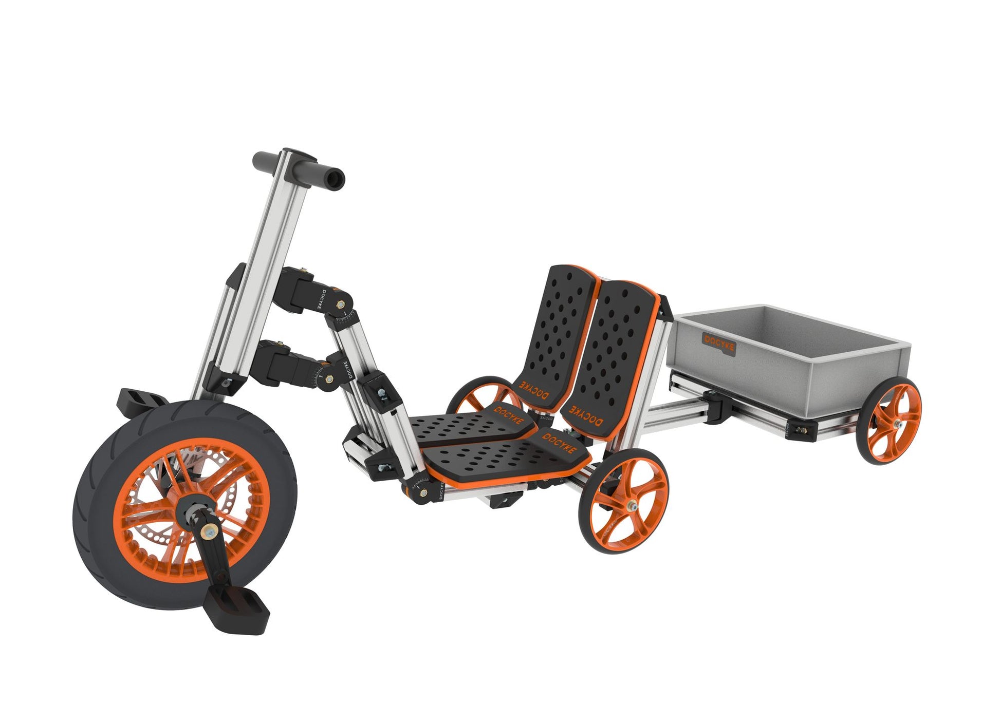 KidRock Buildable Kit 20 in 1 Kids Go Kart Set, Suitable for 1 to 8 Years Old, Two Wheel Bike, Three Wheel Bike, Go Kart, Sit/Stand Scooter, etc. Most Popular L Kit (Non Electric) - Discount Msrp 