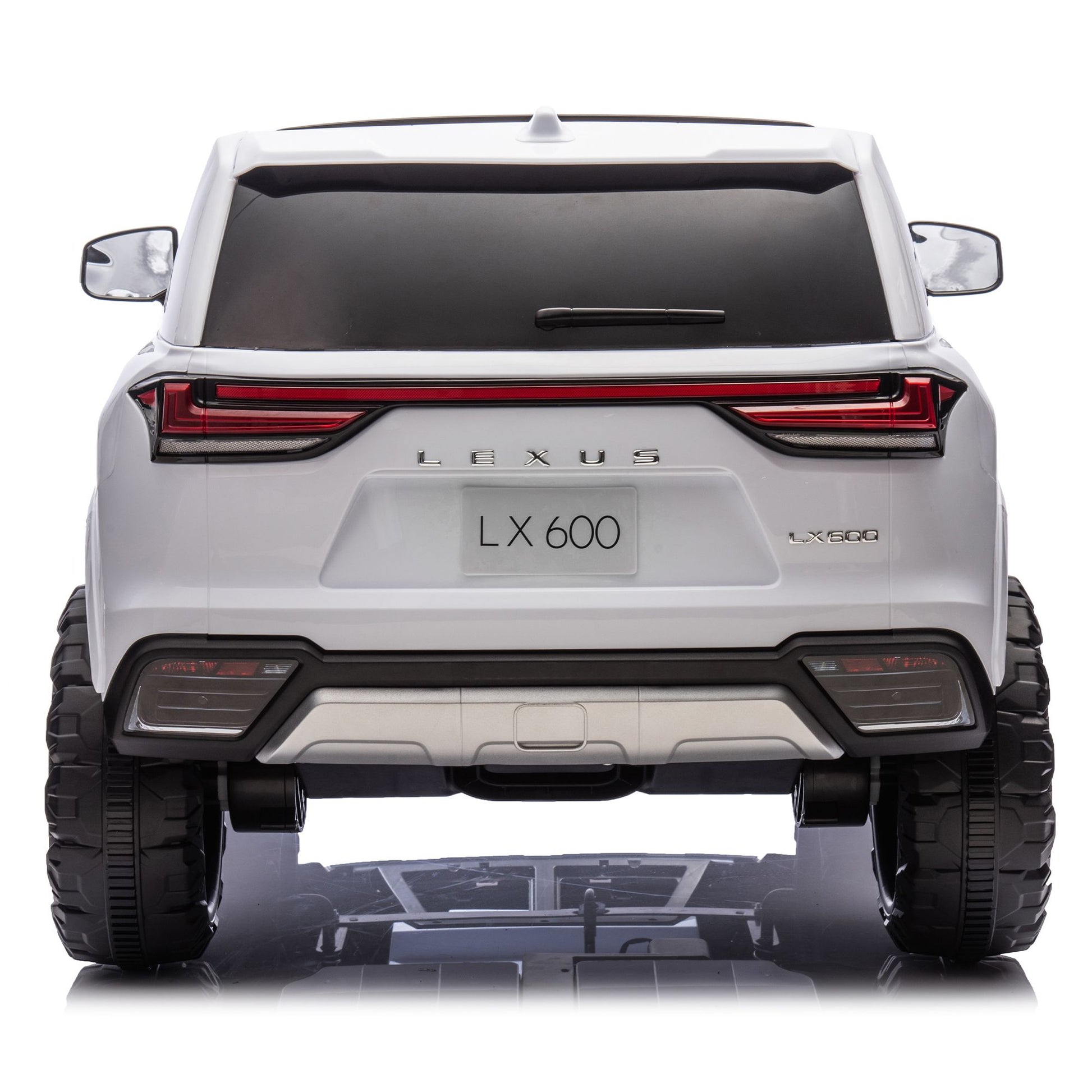 Licensed LEXUS LX600 24V Two-seater XXL Kids Ride On Car W/Parents Control,Seat width 20 inches,2WD,Four-wheel suspension,Bluetooth,MP3,Music,Power display,Speeds 1.86-3.11MPH For Kids. - Discount Msrp 