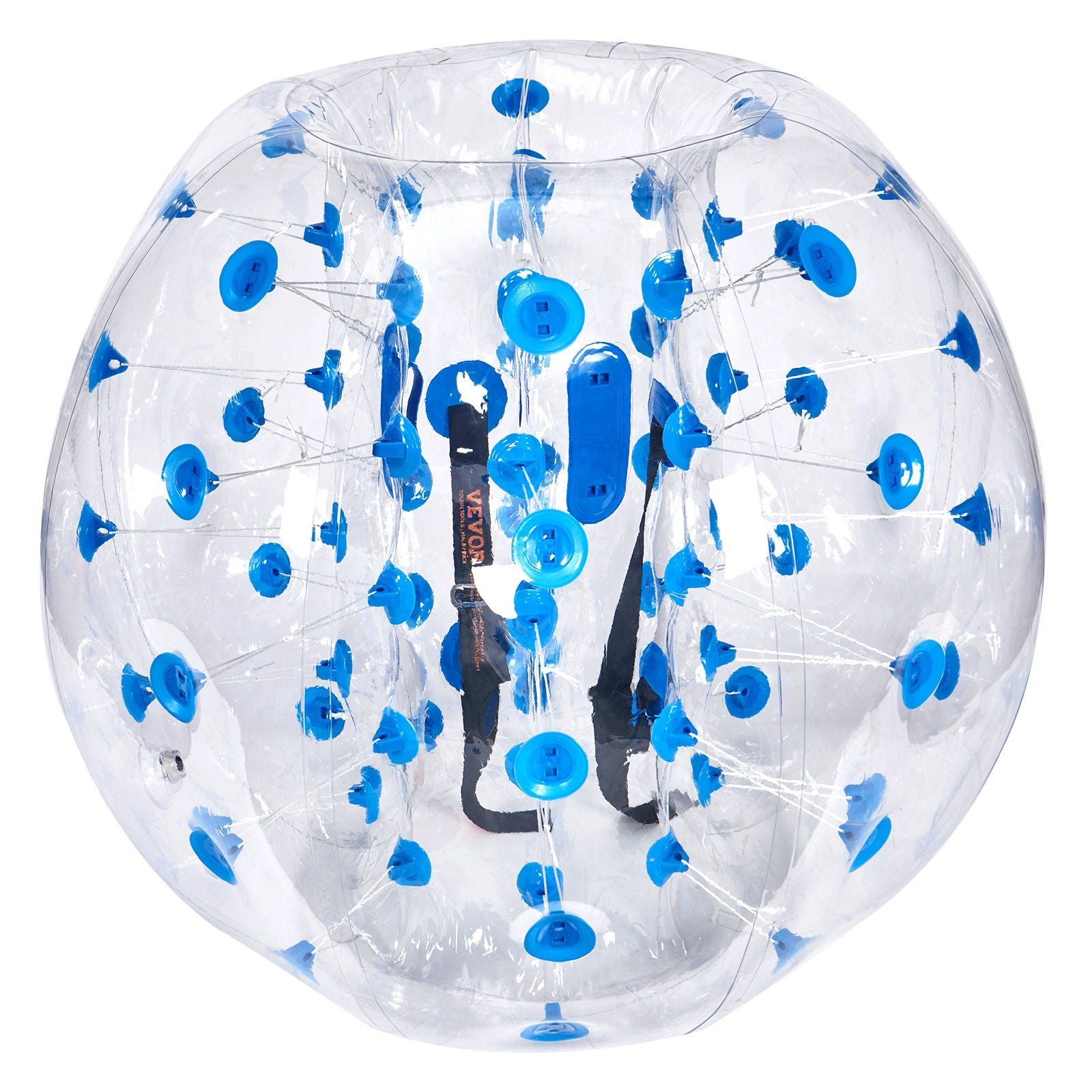 VEVOR Inflatable Bumper Ball 1-Pack, 4FT/1.2M Body Sumo Zorb Balls for Teen, 0.8mm Thick PVC Human Hamster Bubble Balls for Outdoor Team Gaming Play, Bumper Bopper Toys for Garden, Yard, Park - Discount Msrp 