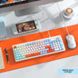 Wired luminous keyboard and mouse Q908 gaming mechanical feel game luminous suspended keyboard and mouse set - Discount Msrp 