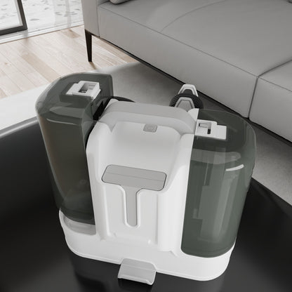 Carpet Cleaner Machine, Upholstery Portable StainRemover, Ordor & Stain & Spot Removr, Perfect for Pet Hair, Carpet, Area Rugs, Car and Coches, Strong Suction, White - Discount Msrp 