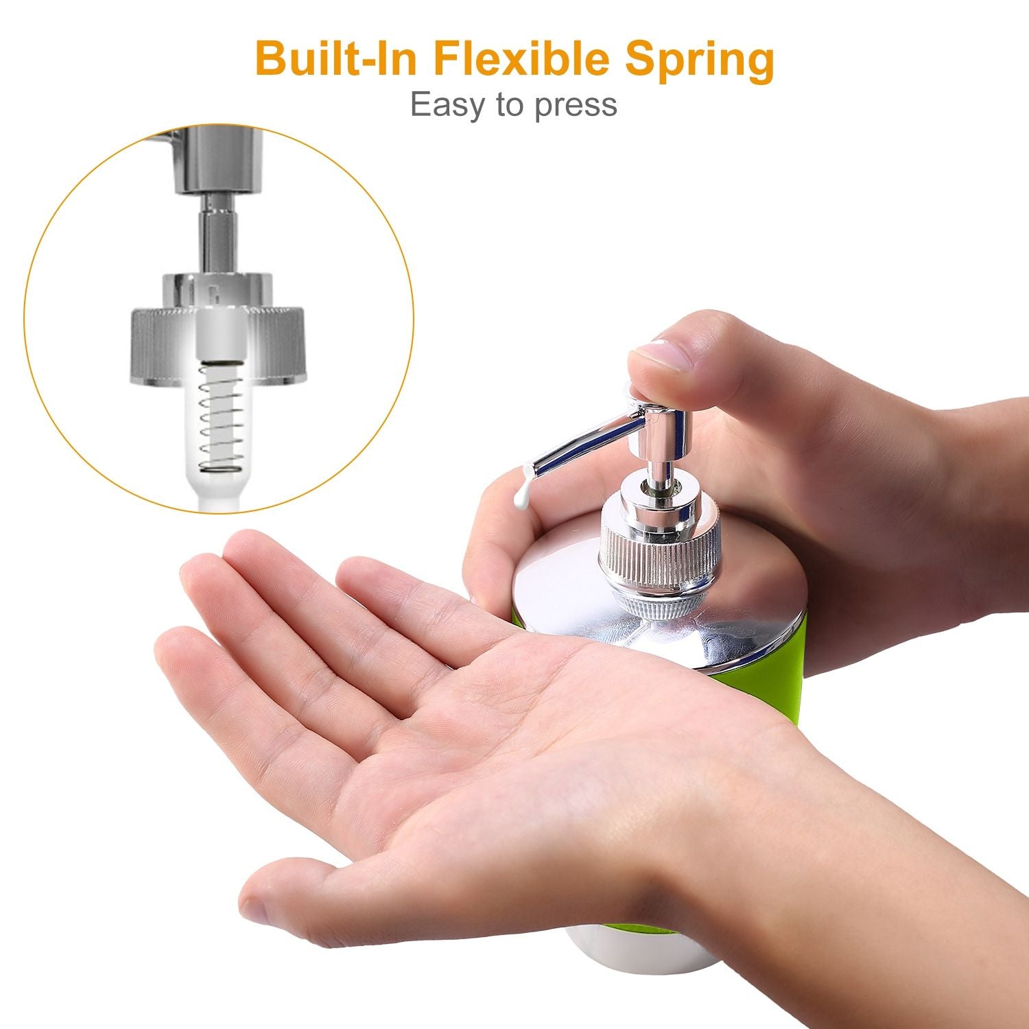 Bathroom Accessories Set 6 Pcs Bathroom Set Ensemble Complete Soap Dispenser Toothbrush Holder - Discount Msrp 