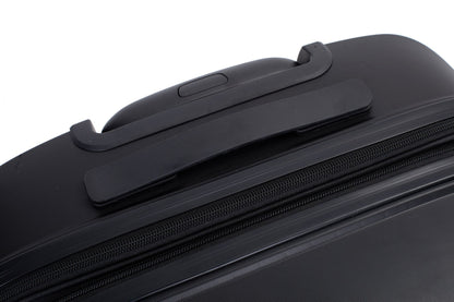 Expandable Hardshell Suitcase Double Spinner Wheels PP Luggage Sets Lightweight Durable Suitcase with TSA Lock,3-Piece Set (20/24/28) ,Black - Discount Msrp 