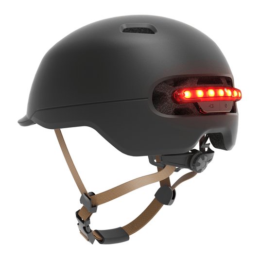 Cycling sports protection helmet. (Light sensing mode, phone answering, GPS navigation, brake warning lights, MP3 + light endurance of 6h, 2X1W stereo voice control - Discount Msrp 