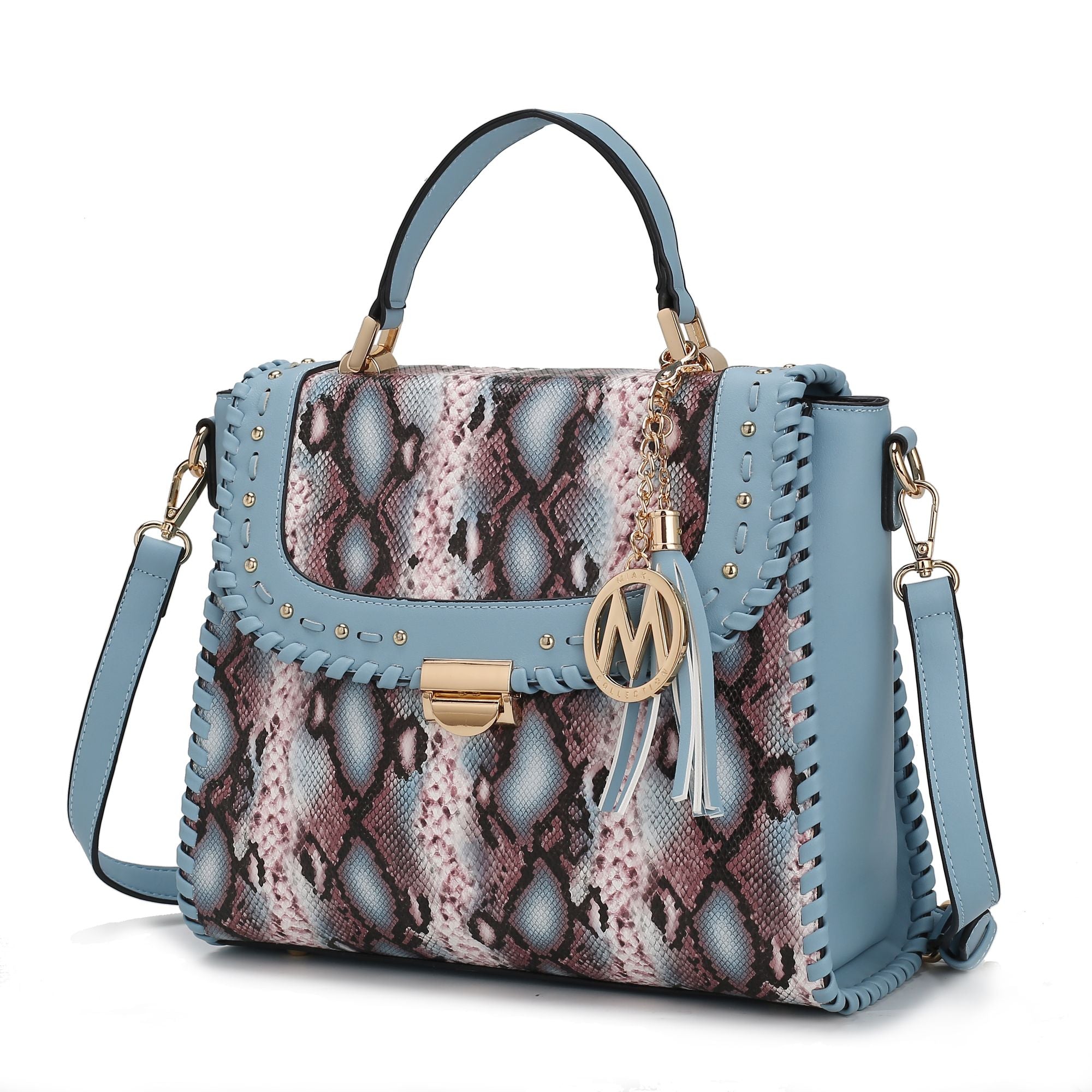 MKF Collection Lilli Satchel Handbag Women by Mia k - Discount Msrp 