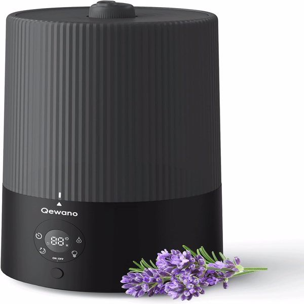 4L Top Fill Ultrasonic Cool Mist Humidifiers for Bedroom, with Oil Diffuser and Nightlight, for Baby Nursery & Plants, for Large Room, Lasts Up to 50 Hours, Auto Shut-Off - Discount Msrp 