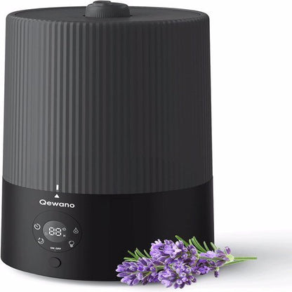 4L Top Fill Ultrasonic Cool Mist Humidifiers for Bedroom, with Oil Diffuser and Nightlight, for Baby Nursery & Plants, for Large Room, Lasts Up to 50 Hours, Auto Shut-Off - Discount Msrp 