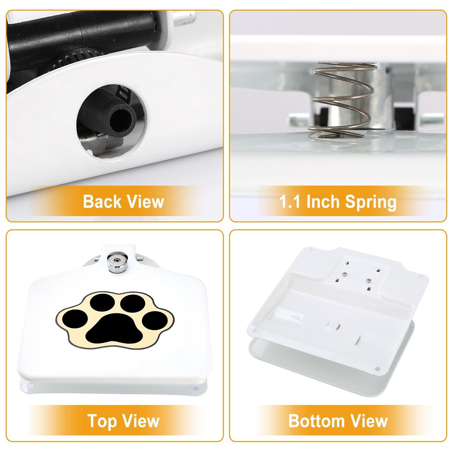 Dog Water Fountain Outdoor Dog Pet Water Dispenser Step-on Activated Sprinkler - Discount Msrp 
