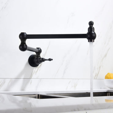 Folding faucet Pot Filler Faucet Wall Mount RT - Discount Msrp 