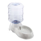 3.5L/1Gal Pet Water Dispenser Self-Dispensing Gravity Pets Water Feeder Automatic Pet Waterer Cat Dog - Discount Msrp 