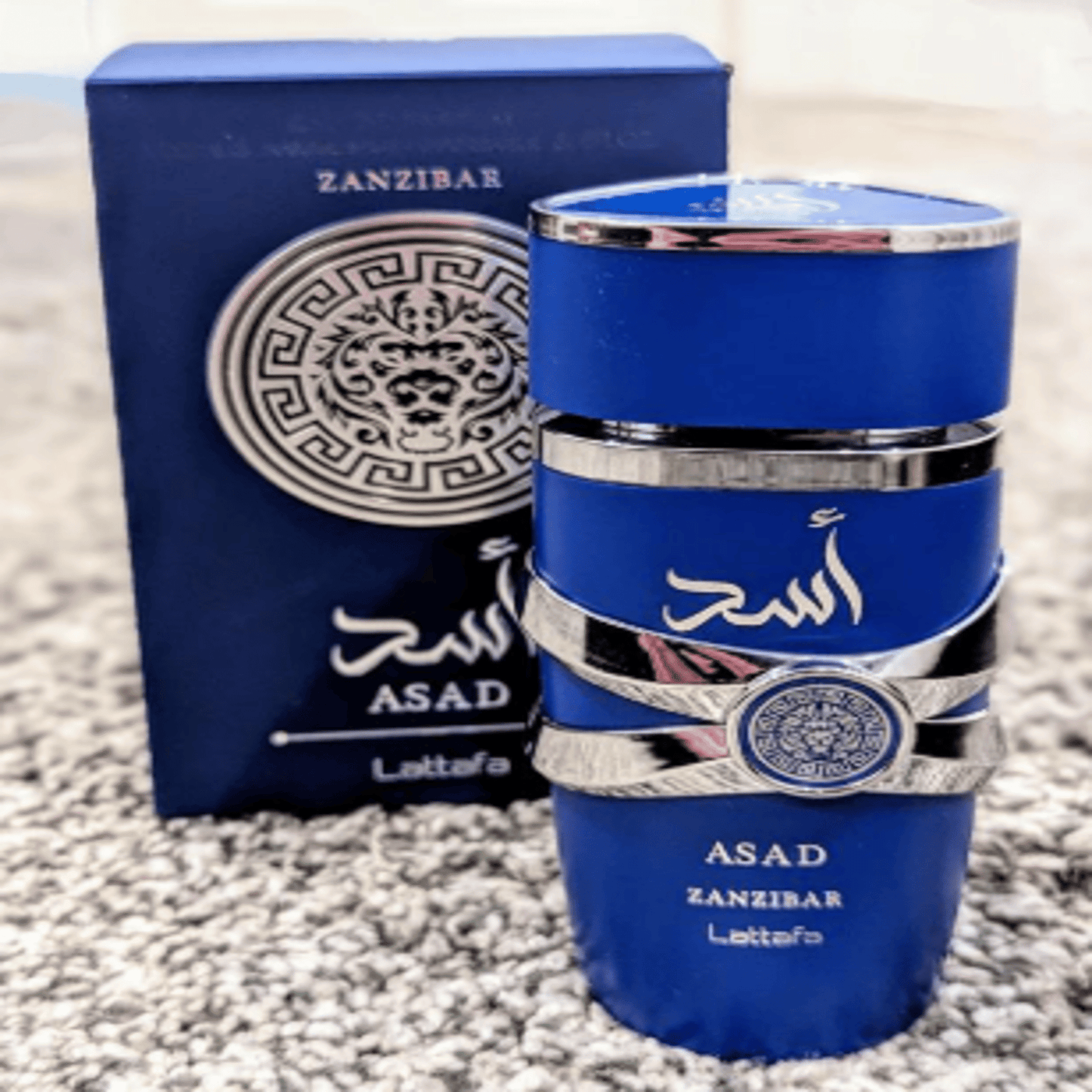 Lattafa Asad Zanzibar EDP Spray For Men - Discount Msrp 