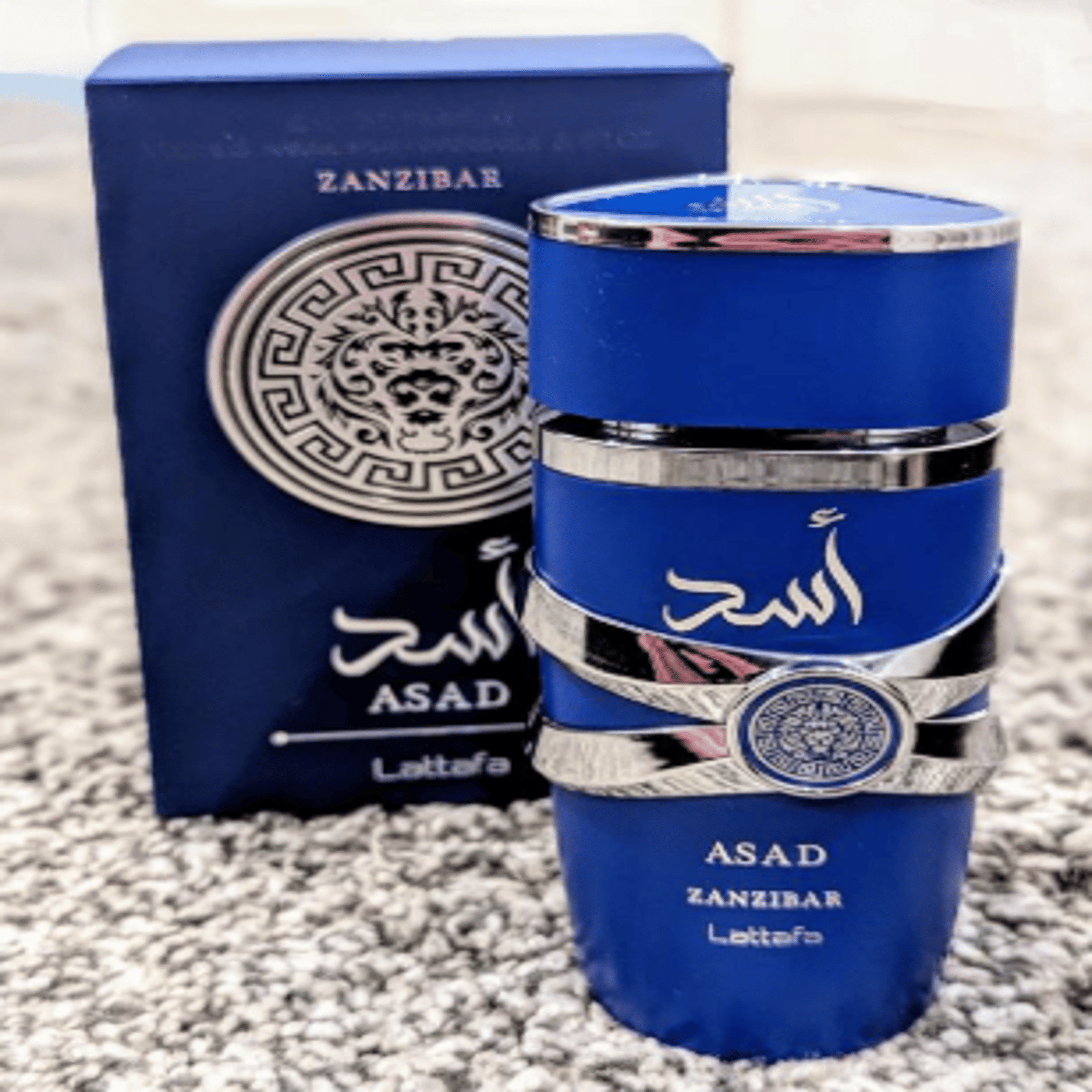 Lattafa Asad Zanzibar EDP Spray For Men - Discount Msrp 