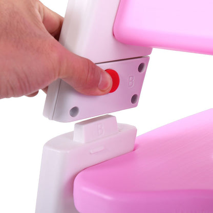 Multipurpose Adjustable Highchair,Children's dining chair for Baby Toddler Dinning Table with Feeding Tray and 5-Point Safety Buckle XH - Discount Msrp 