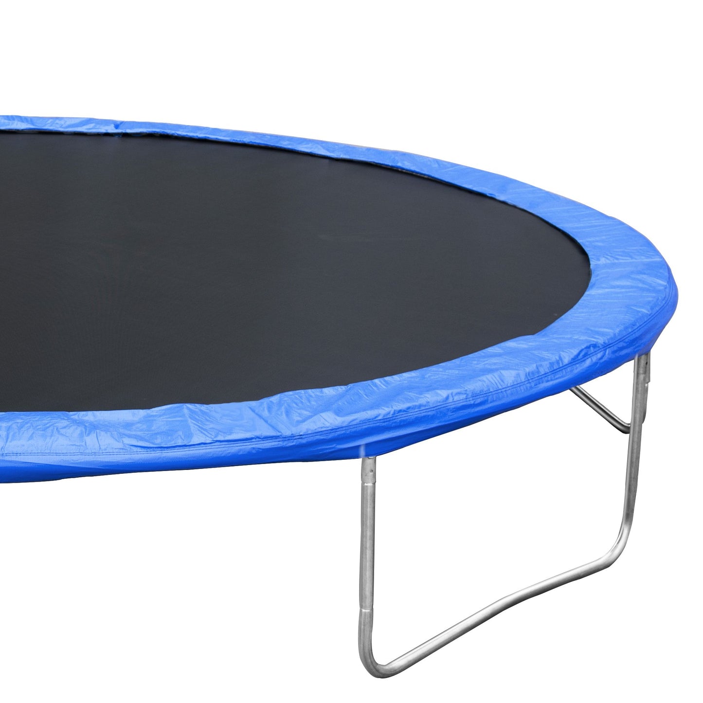 14FT Trampoline for Adults & Kids with Basketball Hoop, Outdoor Trampolines w/Ladder and Safety Enclosure Net for Kids and Adults - Discount Msrp 