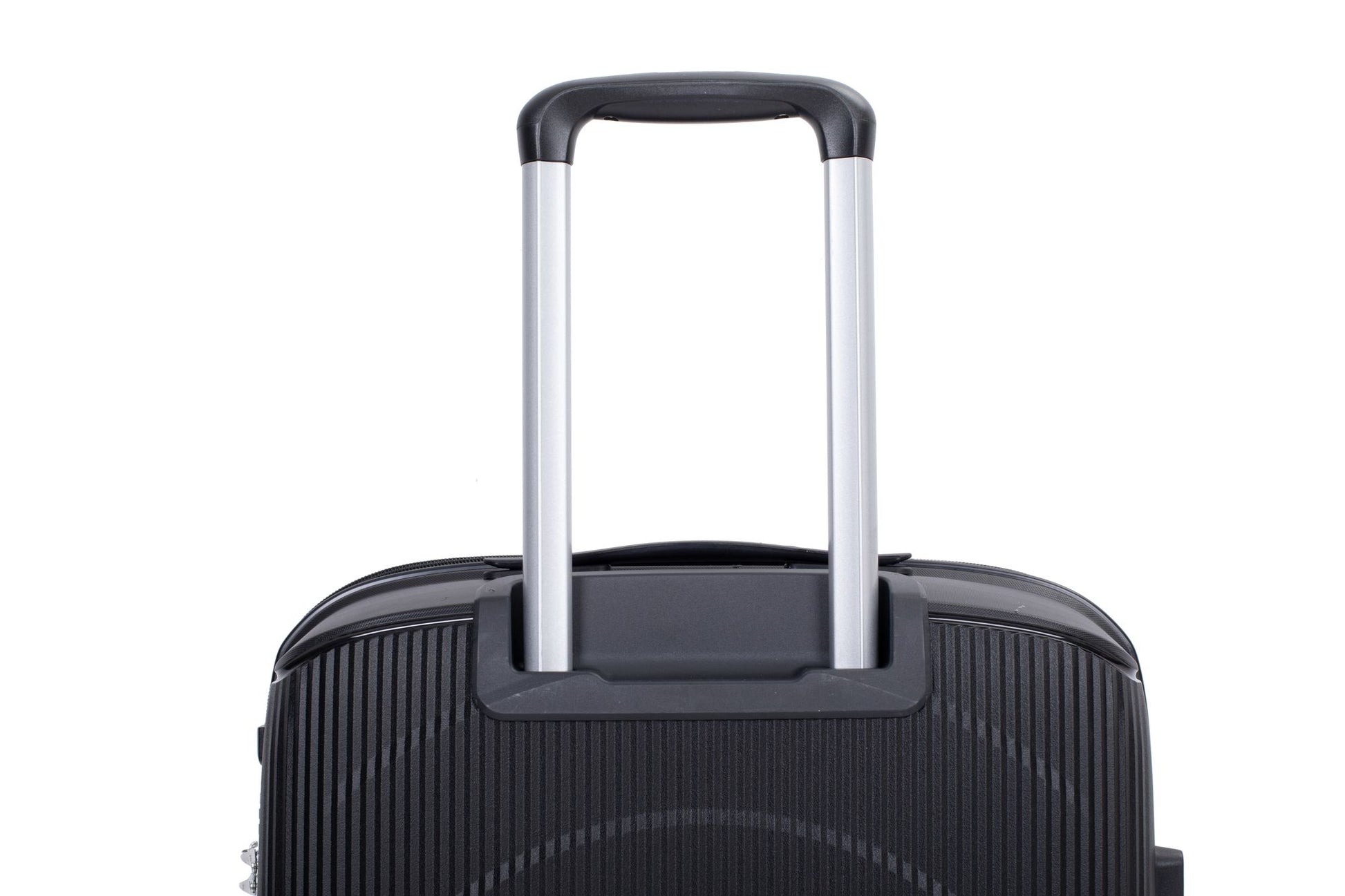 Expandable Hardshell Suitcase Double Spinner Wheels PP Luggage Sets Lightweight Durable Suitcase with TSA Lock,3-Piece Set (20/24/28) ,Black - Discount Msrp 