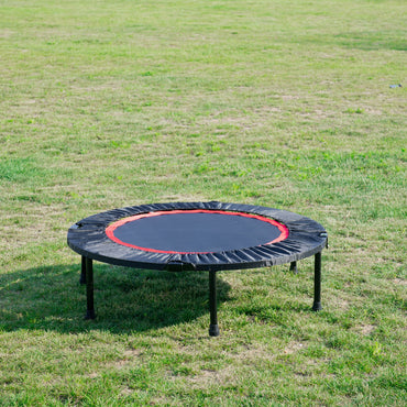 40 Inch Mini Exercise Trampoline for Adults or Kids - Indoor Fitness Rebounder Trampoline with Safety Pad | Max - Discount Msrp 