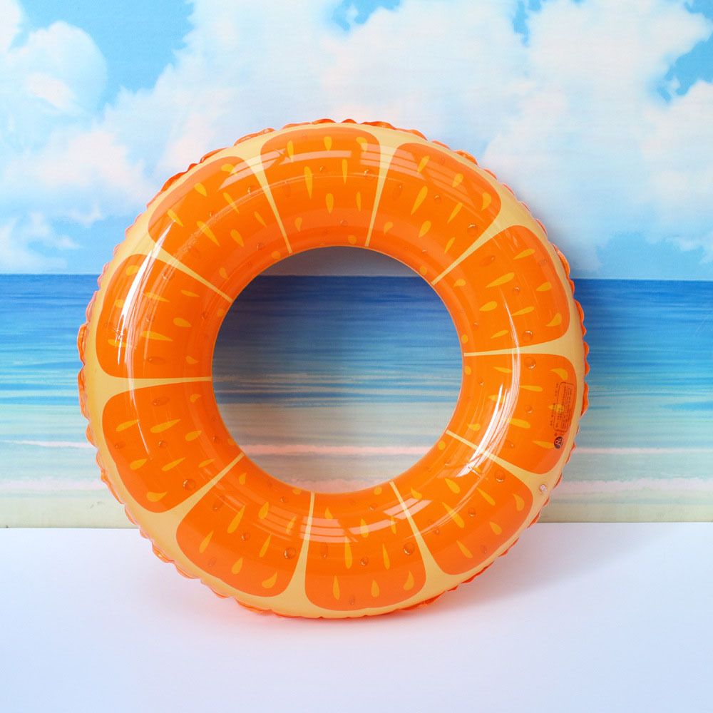 Inflatable Swimming Pool Floating Swimming Ring For Children; Adults; Fruit Swimming Tube Swimming Pool Swimming Ring Floating Swimming Ring - Discount Msrp 