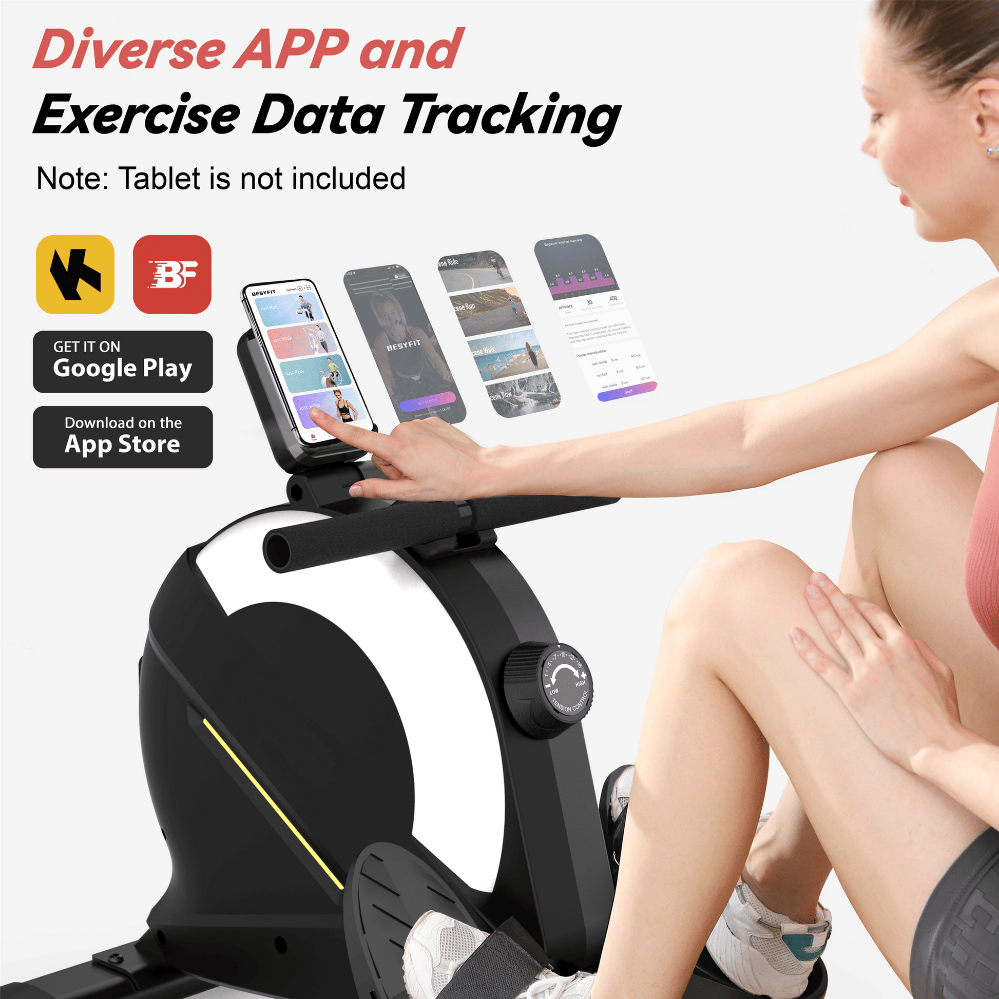 Rowing Machines for Home, Magnetic Rowing Machine with 77lbs High Resistance Rowing Machine,16 Levels of Quiet Resistance,Rower Machine for Home Row Machine,App Compatible,LCD Monitor - Discount Msrp 