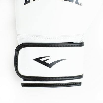 White L/XL Core Boxing Training Gloves – 2-Piece Set – Synthetic Leather with Odor Resistance - Discount Msrp 