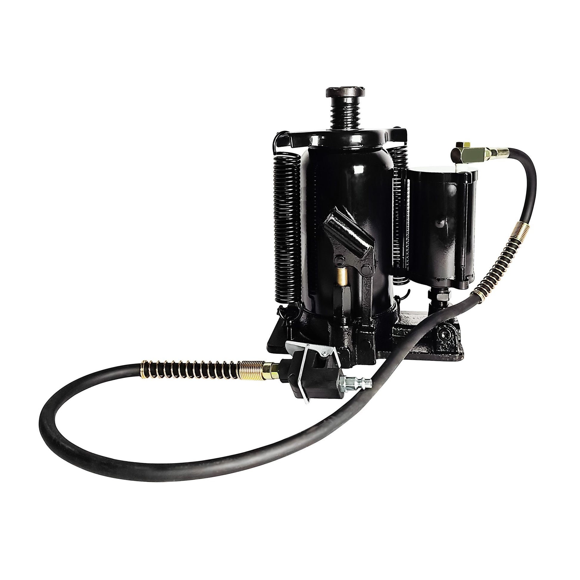 Air Hydraulic Bottle Jack, 20 Ton/40000 LBS Bottle Jack, 10.23-20.07 inch Lifting Range, Manual Handle and Air Pump, for Car, Pickup, Truck, RV, Auto Repair, Industrial Engineering - Discount Msrp 
