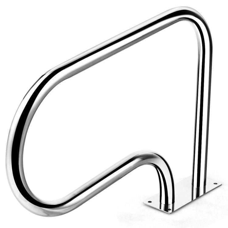 Stainless Steel Swimming Pool Hand Rail with Base Plate - Discount Msrp 