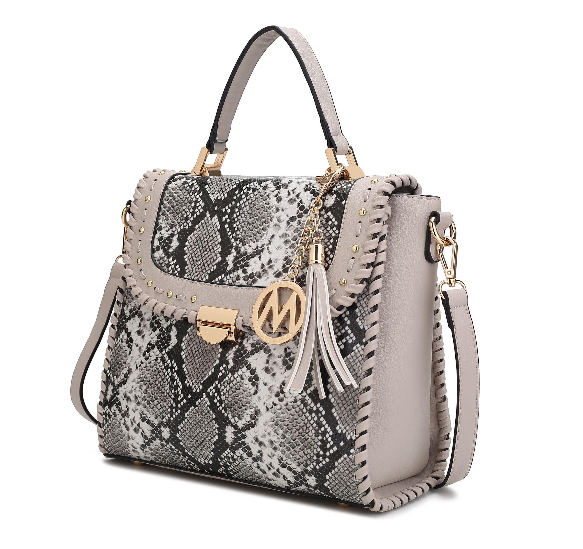 MKF Collection Lilli Satchel Handbag Women by Mia k - Discount Msrp 