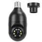 E27 WiFi Bulb Camera 1080P FHD WiFi IP Pan Tilt Security Surveillance Camera - Discount Msrp 