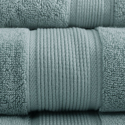 100% Cotton 8 Piece Antimicrobial Towel Set - Discount Msrp 