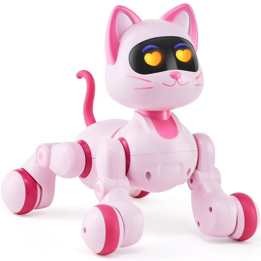 VEVOR RC Robot Cat Toy for Kid Talking Dancing Touch Remote Control Programmable - Discount Msrp 