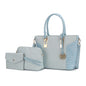 MKF Collection Shonda 3PC Tote with Cosmetic Pouch & Wristlet by Mia k - Discount Msrp 