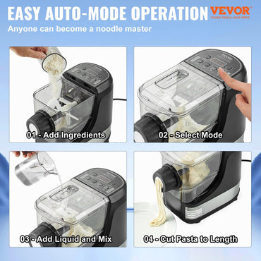 Electric Pasta Maker Automatic Noodle Making Machine with 8 Pasta Shape - Discount Msrp 