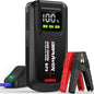 DBPOWER Jump Starter 2000A Peak Portable Car Jump Starter for Up to 8.0L Gas and 6.5L Diesel Engines, 12V Lithium Battery Booster Pack with 2.5" LCD Display, Smart Jumper Cables and LED Light - Discount Msrp 