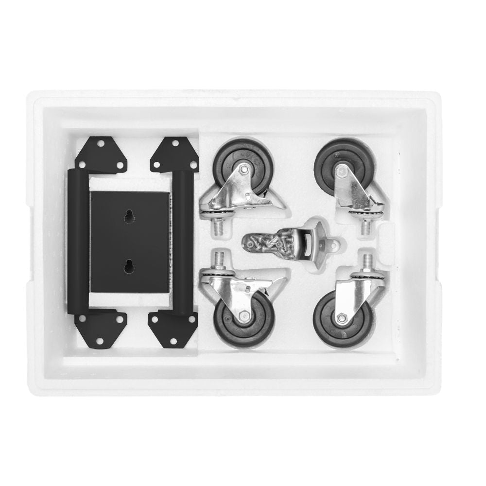 80Qt Black Box Black Square Foot Tube With Drain Pipe Freezer Incubator - Discount Msrp 